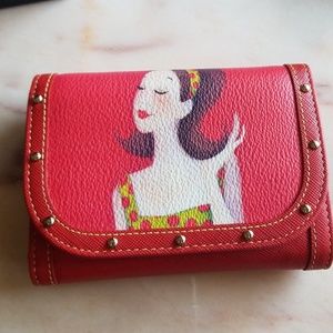 Red Wallet /wristlet